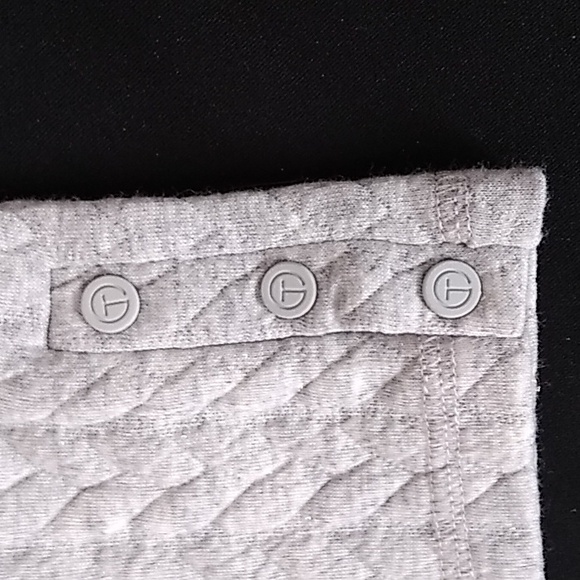 TALBOTS Quilted Jacquard Pullover - Lurex XLp - Picture 5 of 13